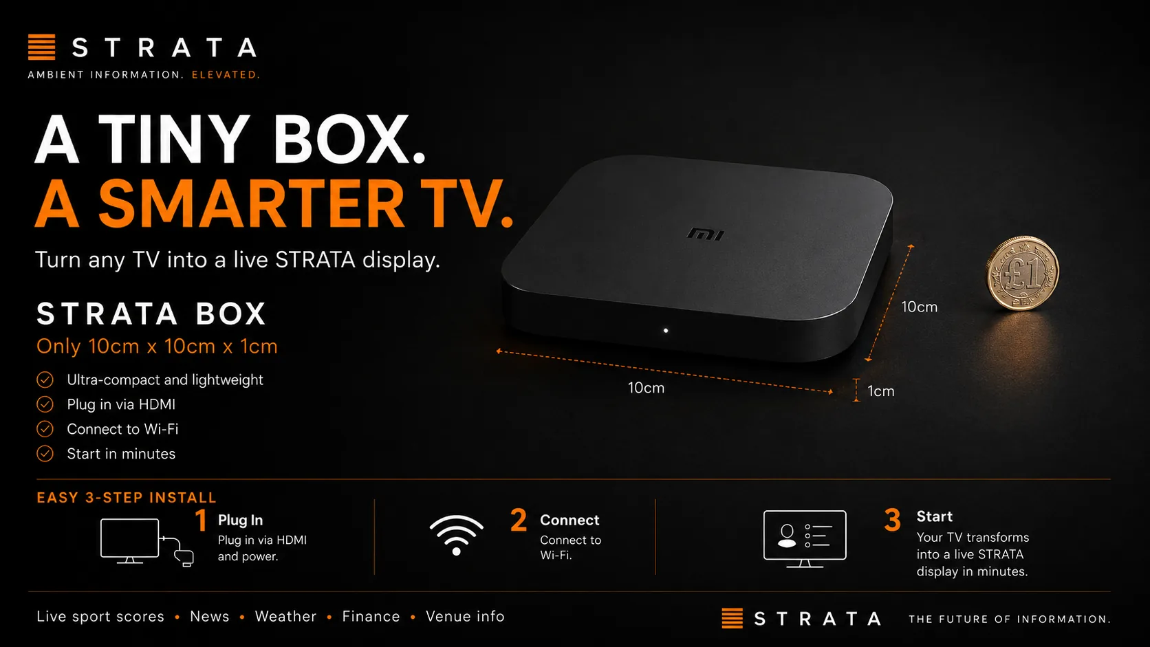 Strata Box Set STRATA BAR | Business Display Software